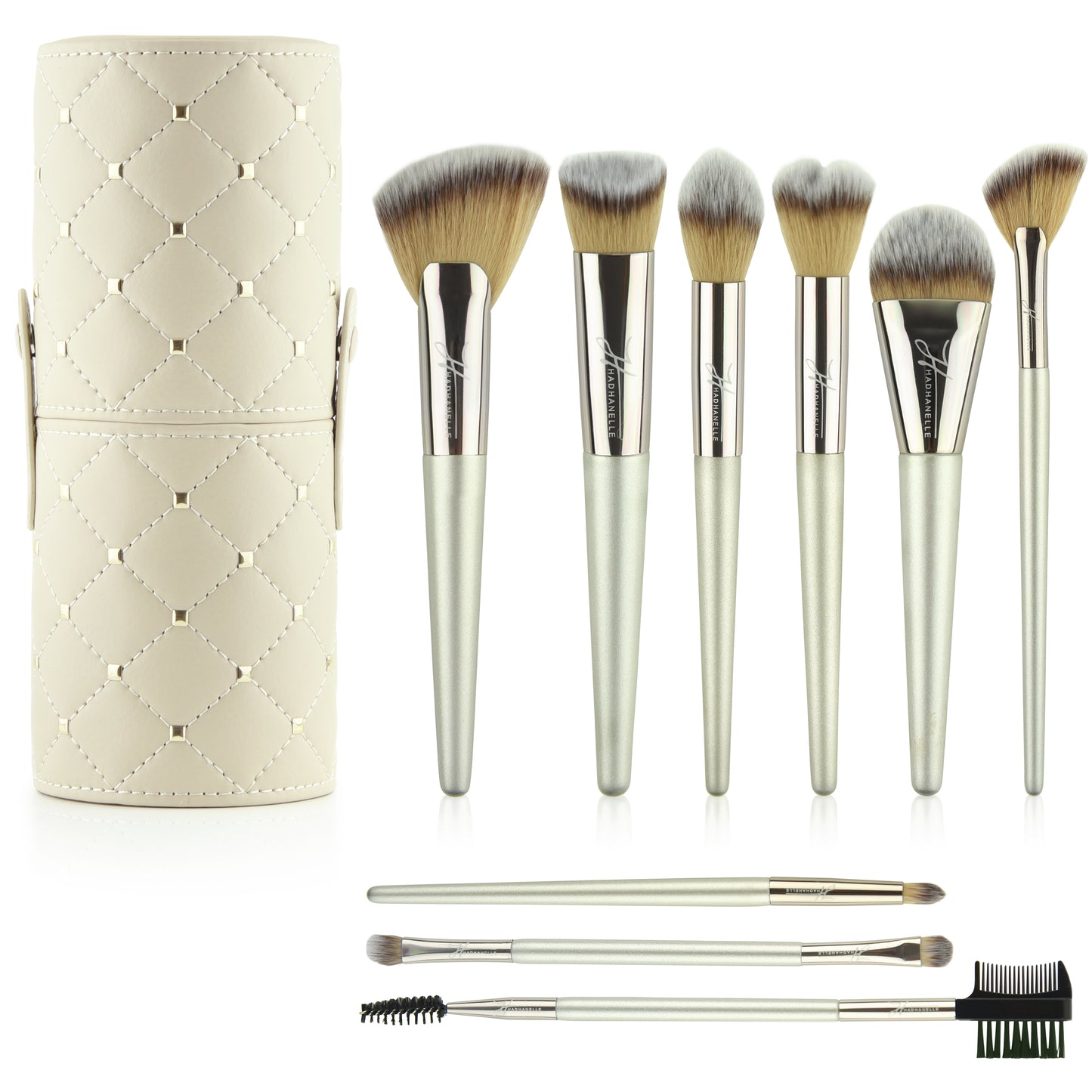 Makeup Brush Set- Travel/Vanity Case Included